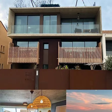 Villa Ananda - Gaia - Harmonie Avec Vue Mer Et Etangs Carnon-Plage Exterior foto